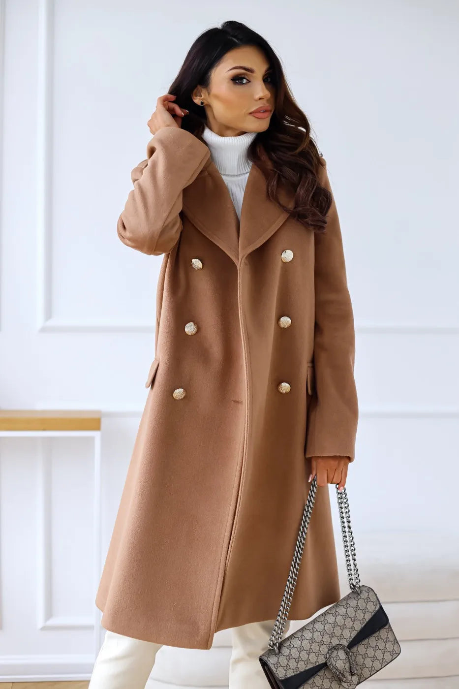 Amy Victoria | Women's trench coat, winter, elegant