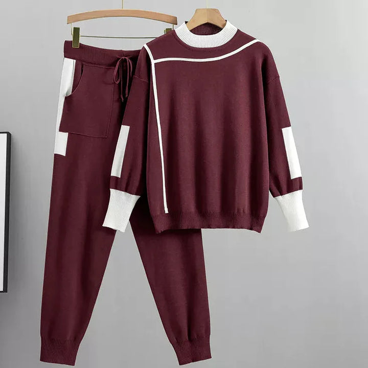 Amy Victoria | Women’s Casual Lounge Sweater and Pants Set