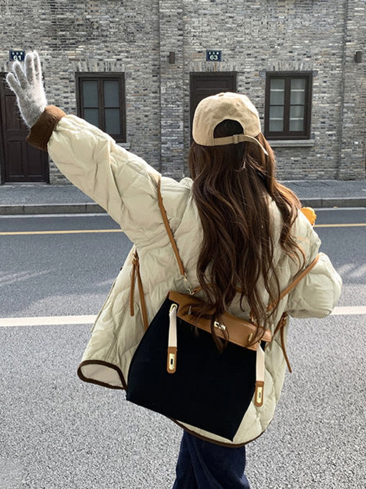 Amy Victoria | Versatile winter coat in comfortable material