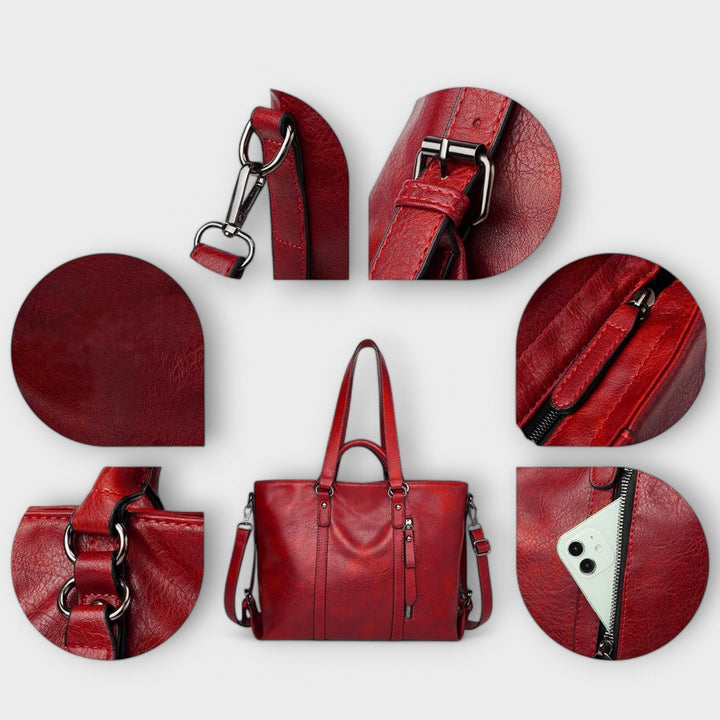 Amy Victoria | Large Leather Bag
