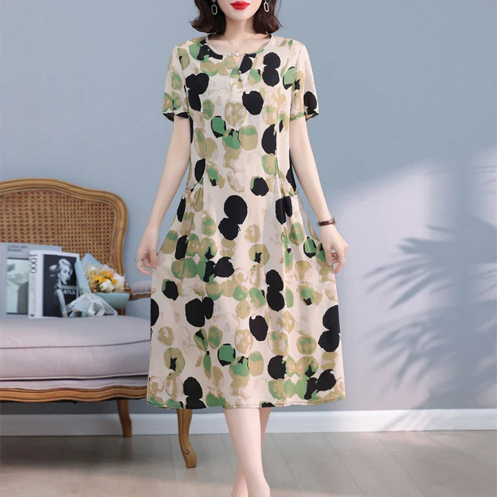 Amy Victoria | Print Dress