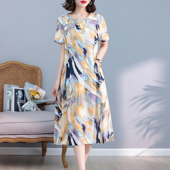 Amy Victoria | Print Dress