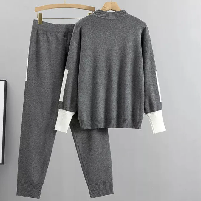 Amy Victoria | Women’s Casual Lounge Sweater and Pants Set