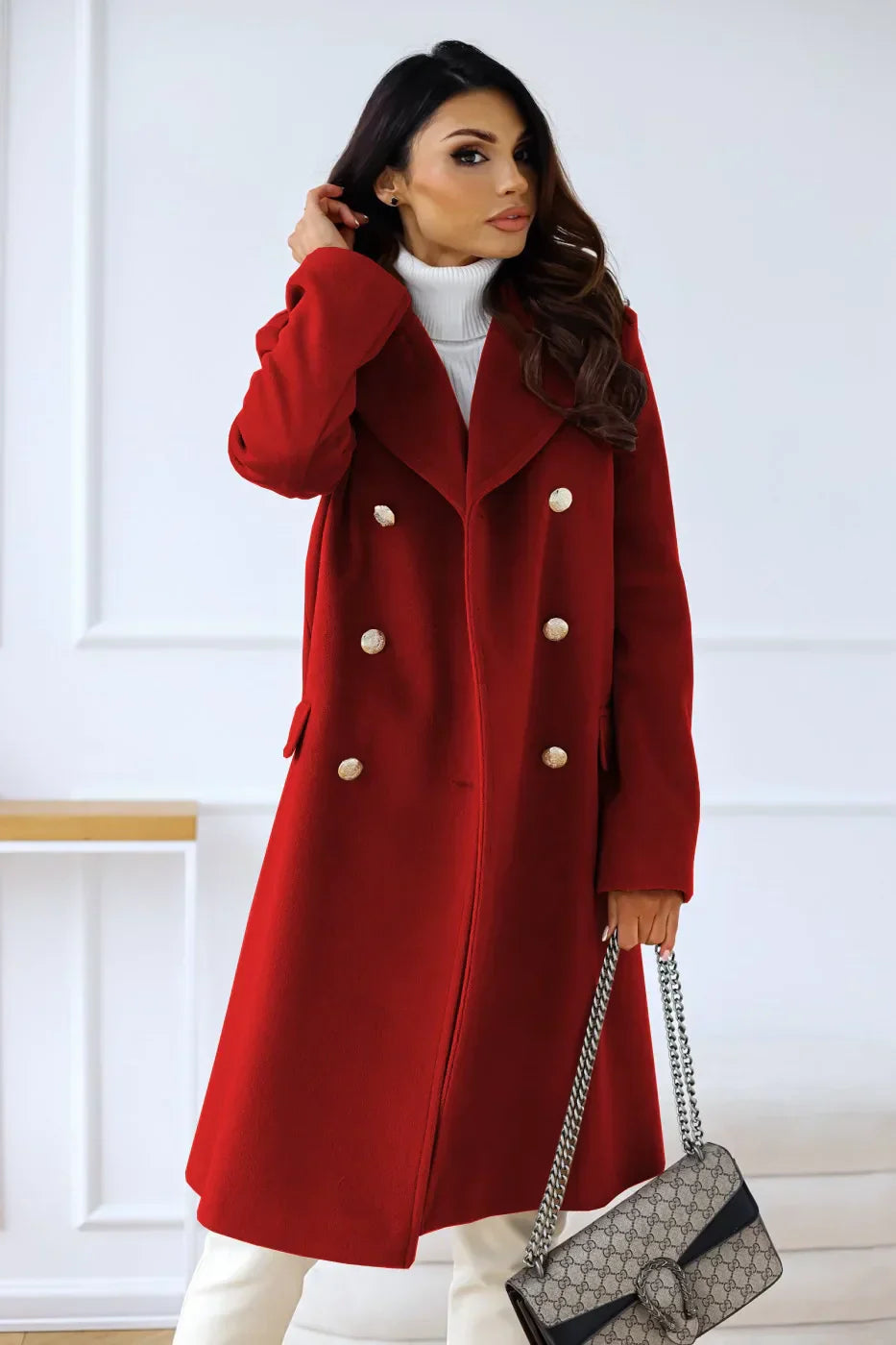 Amy Victoria | Women's trench coat, winter, elegant