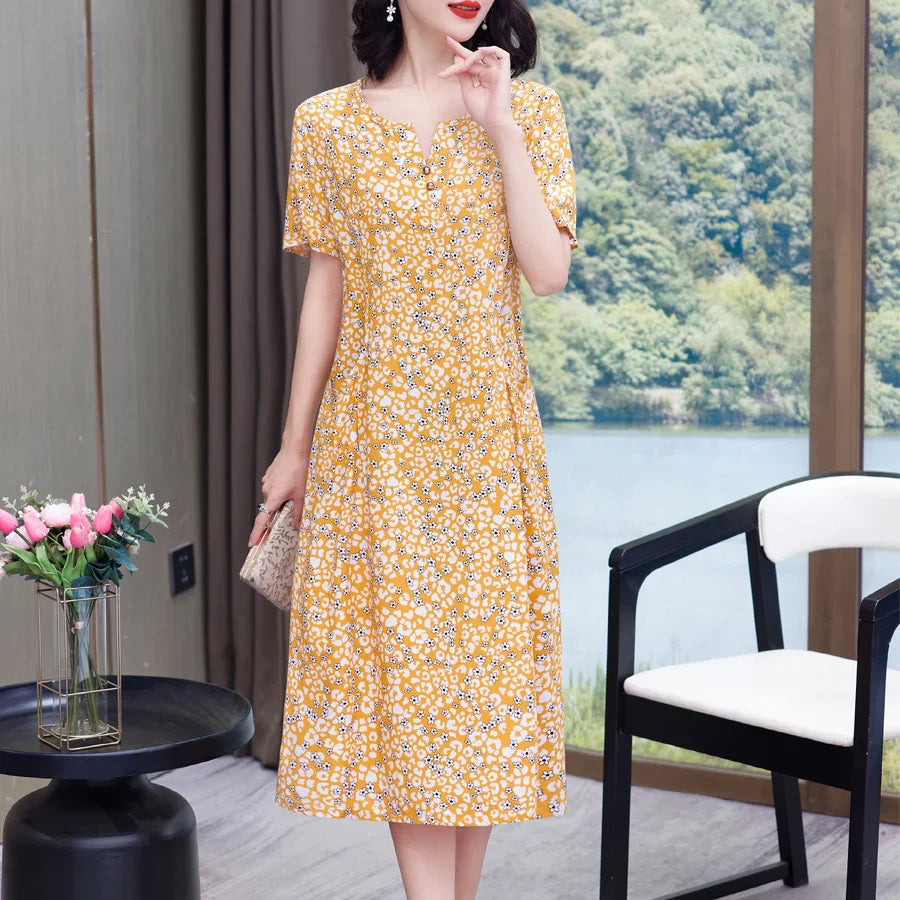 Amy Victoria | Print Dress