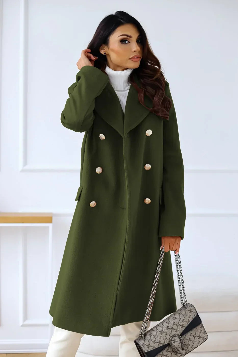 Amy Victoria | Women's trench coat, winter, elegant