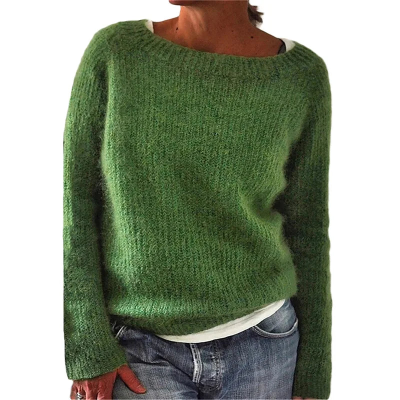 Amy Victoria | Women’s Casual Knit Pullover Sweater