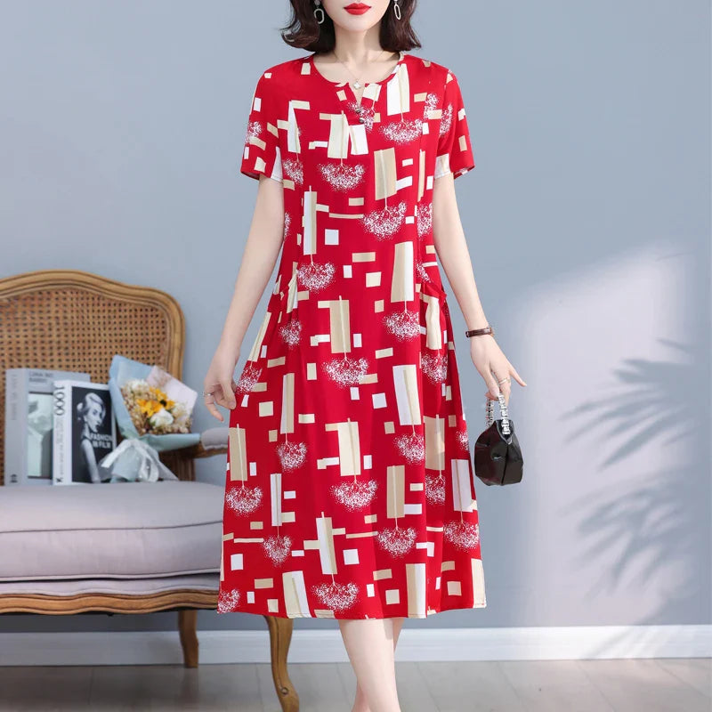 Amy Victoria | Print Dress