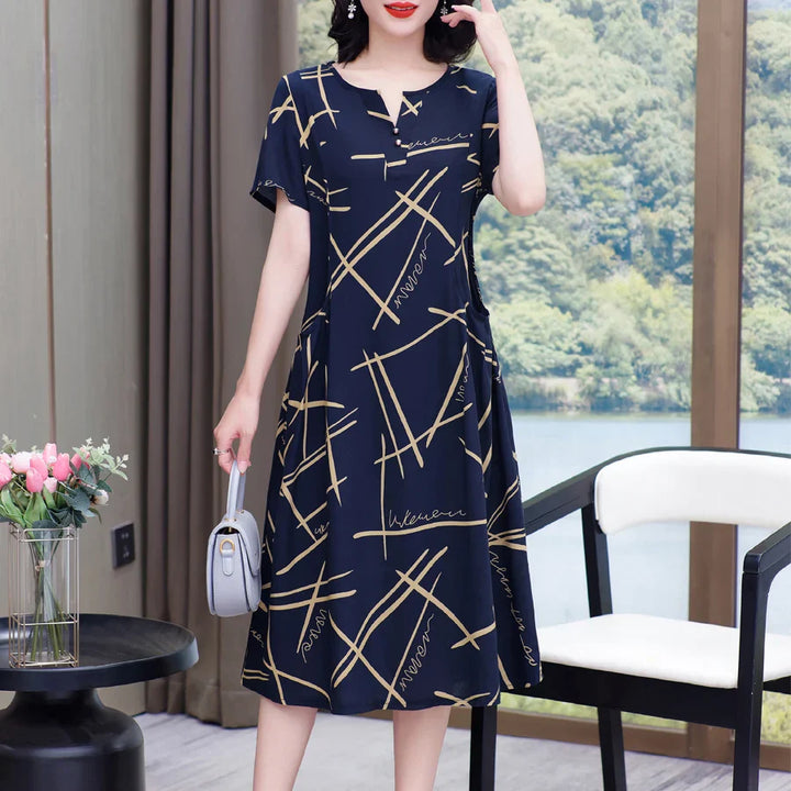 Amy Victoria | Print Dress