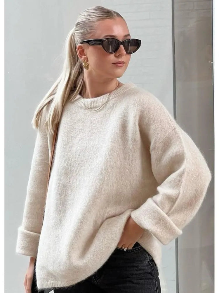 Amy Victoria | Oversized Knit Sweater