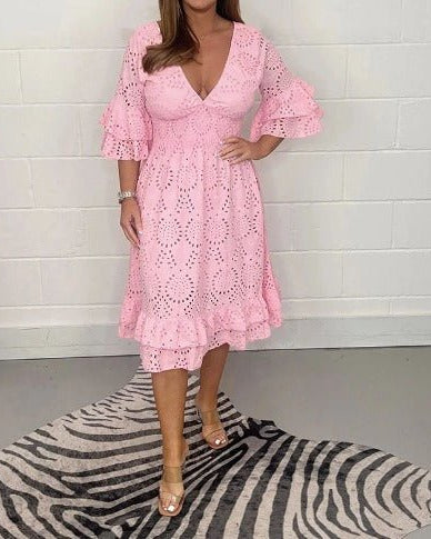 Amy Victoria | Casual Lace Dress