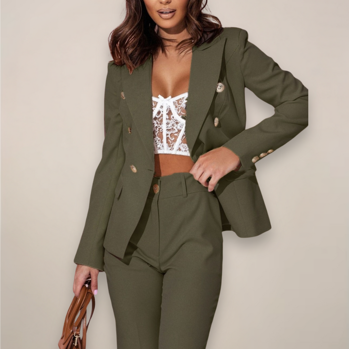 Amy Victoria | Women's Tailored Suit Set