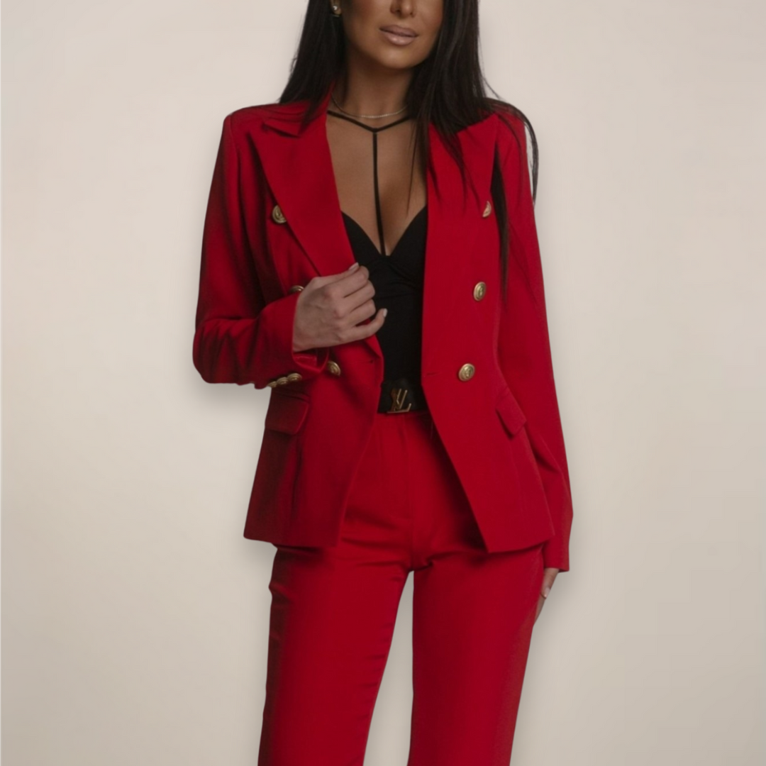 Amy Victoria | Women's Tailored Suit Set