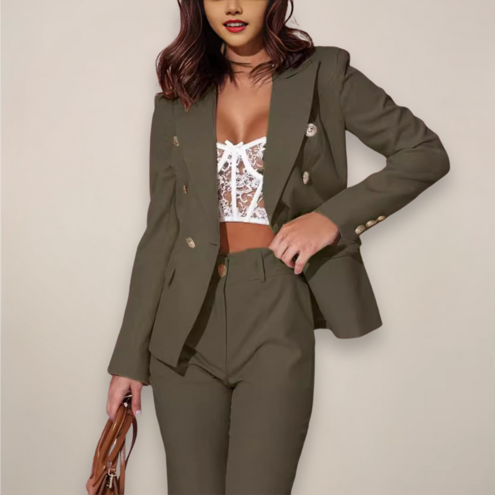 Amy Victoria | Women's Tailored Suit Set