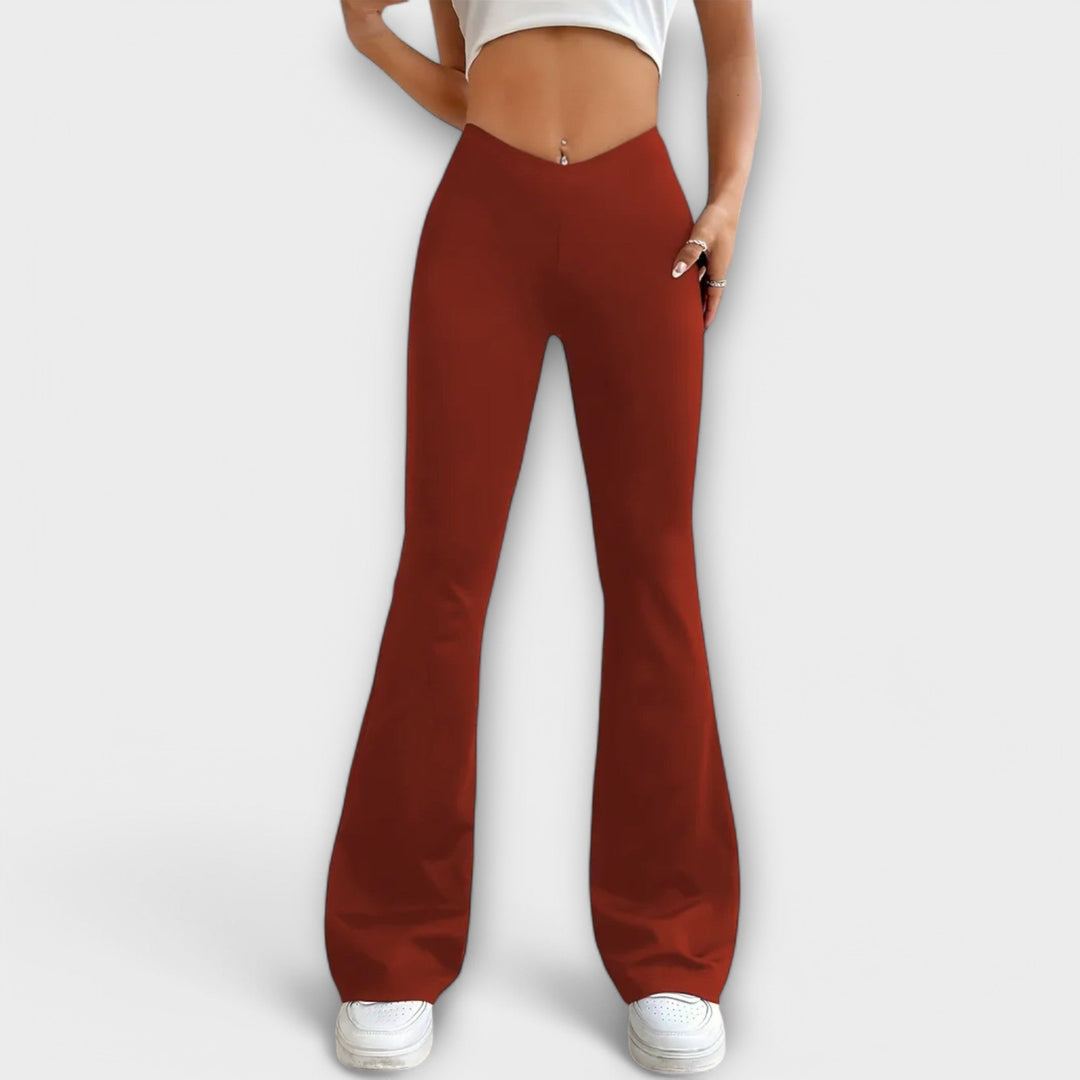 Amy Victoria | Relaxed Flared Leg Pants
