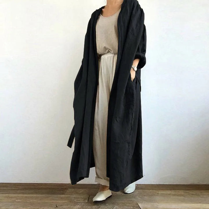 Amy Victoria | Long Casual Trench Coat for Women