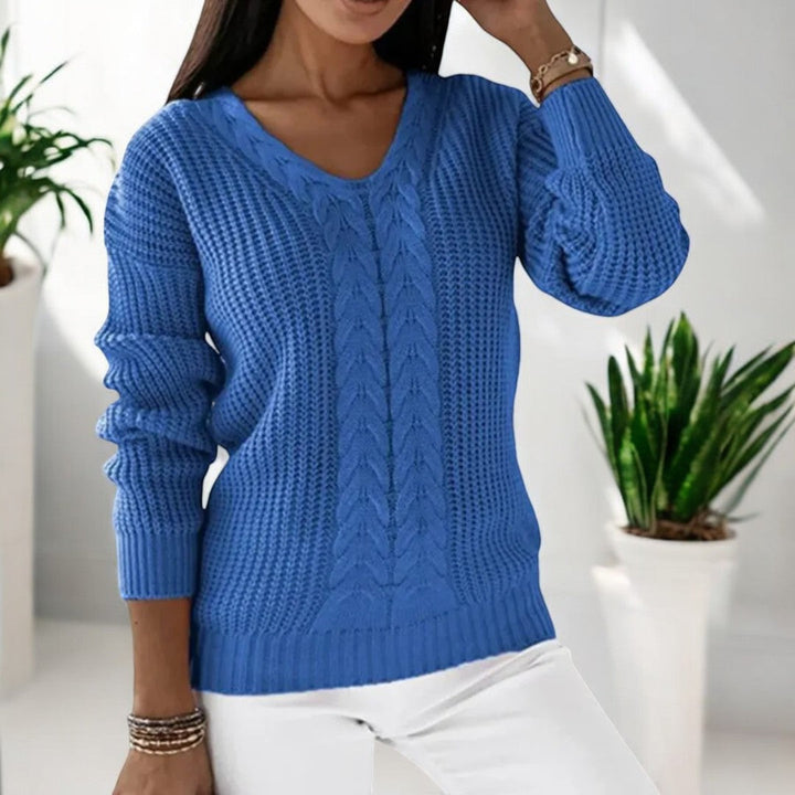 Amy Victoria | Cable knit sweater