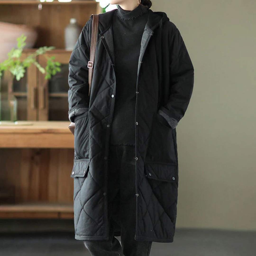Amy Victoria | Long padded coat