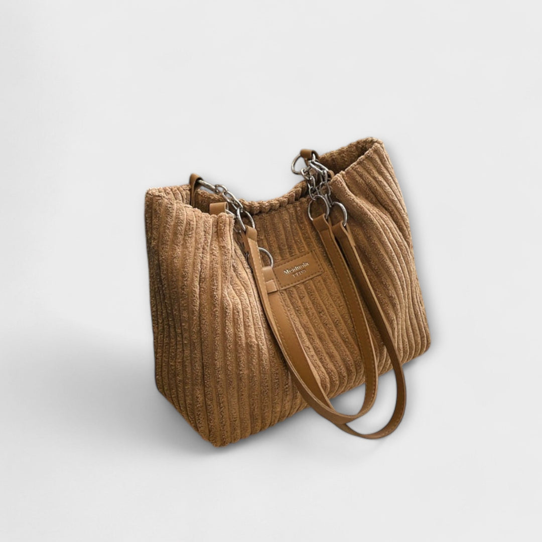 Amy Victoria | Soft Cord Shoulder Bag