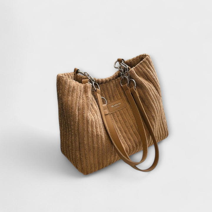 Amy Victoria | Soft Cord Shoulder Bag