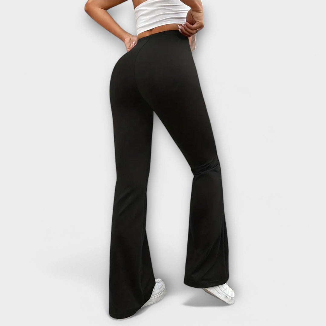 Amy Victoria | Relaxed Flared Leg Pants