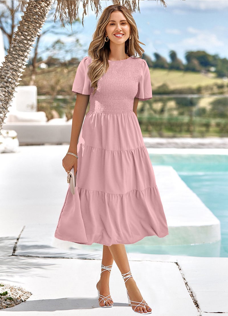 Amy Victoria | Elegant dress with flared skirt
