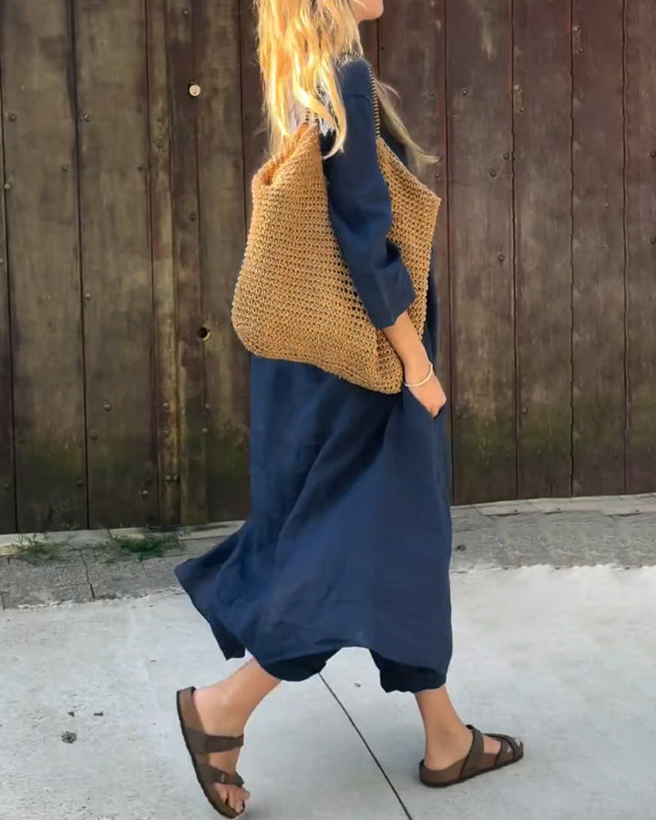 Amy Victoria | Women’s Relaxed Long Tunic and Pant Set