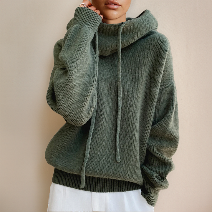 Amy Victoria | High-Neck Sweater