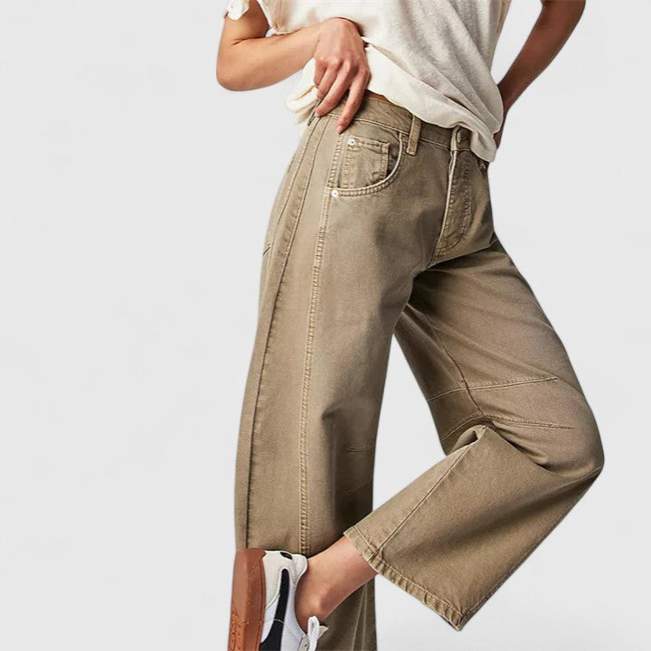 Amy Victoria | Comfortable Wide-Leg Pants