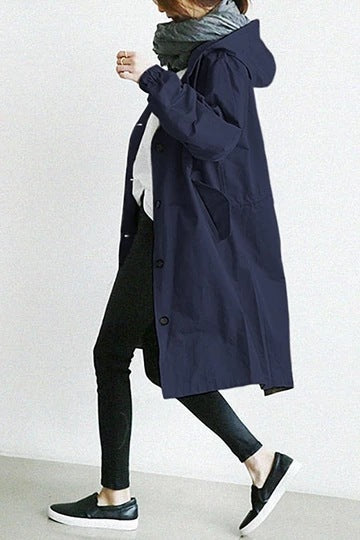 Amy Victoria | Windproof and waterproof trench coat