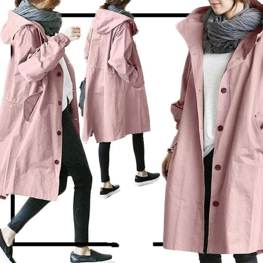 Amy Victoria | Windproof and waterproof trench coat