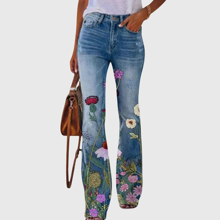 Amy Victoria | Floral Print Pants