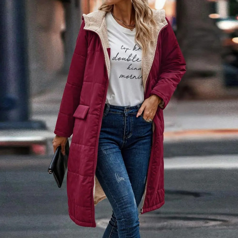 Amy Victoria | Modern winter coat in comfortable fit