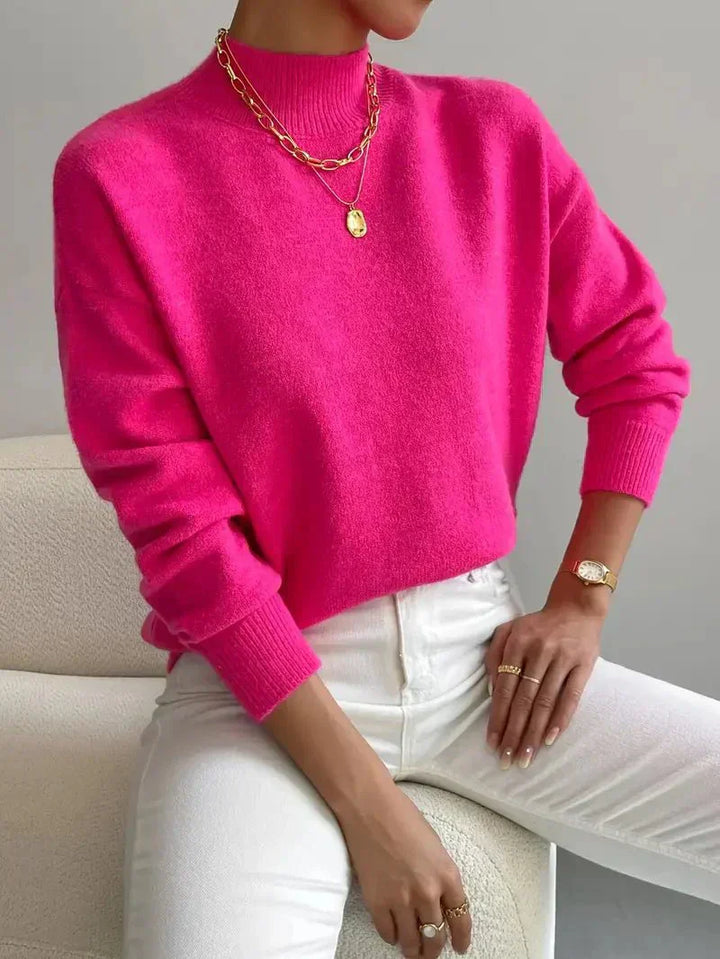 Amy Victoria | Women Turtleneck Sweater
