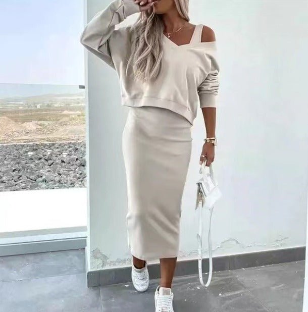 Amy Victoria | Off-Shoulder Top with Skirt