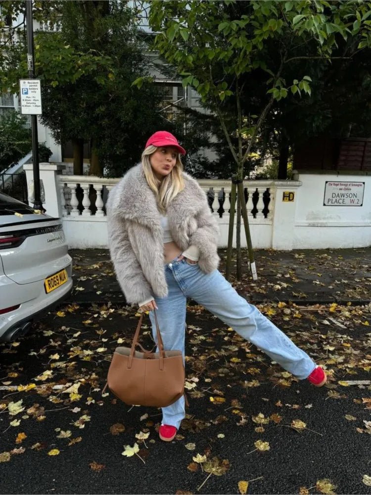 Amy Victoria | Leather Coat