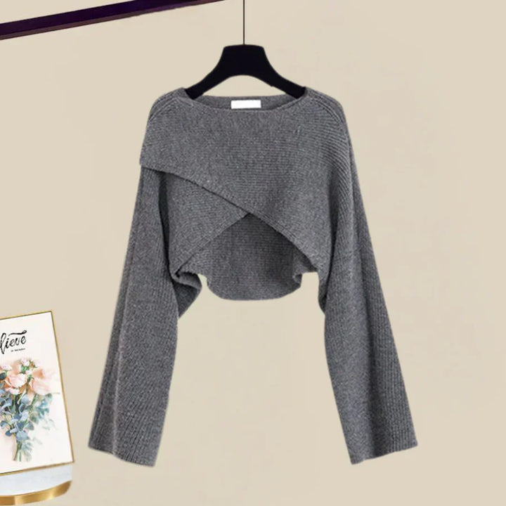 Amy Victoria | Dress and Sweater Set