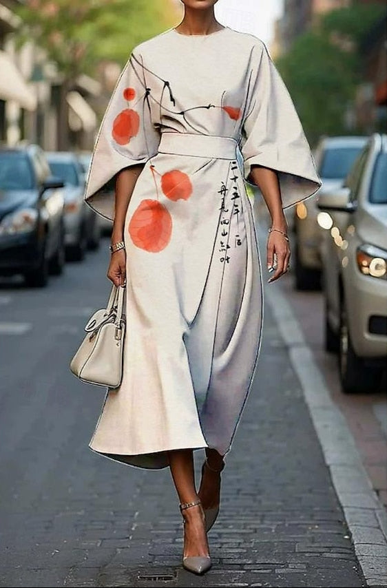 Amy Victoria | Floral Midi Dress