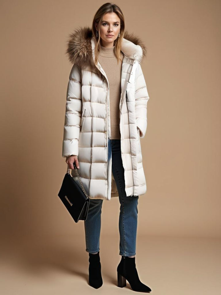 Amy Victoria | Ultralight winter trench coat