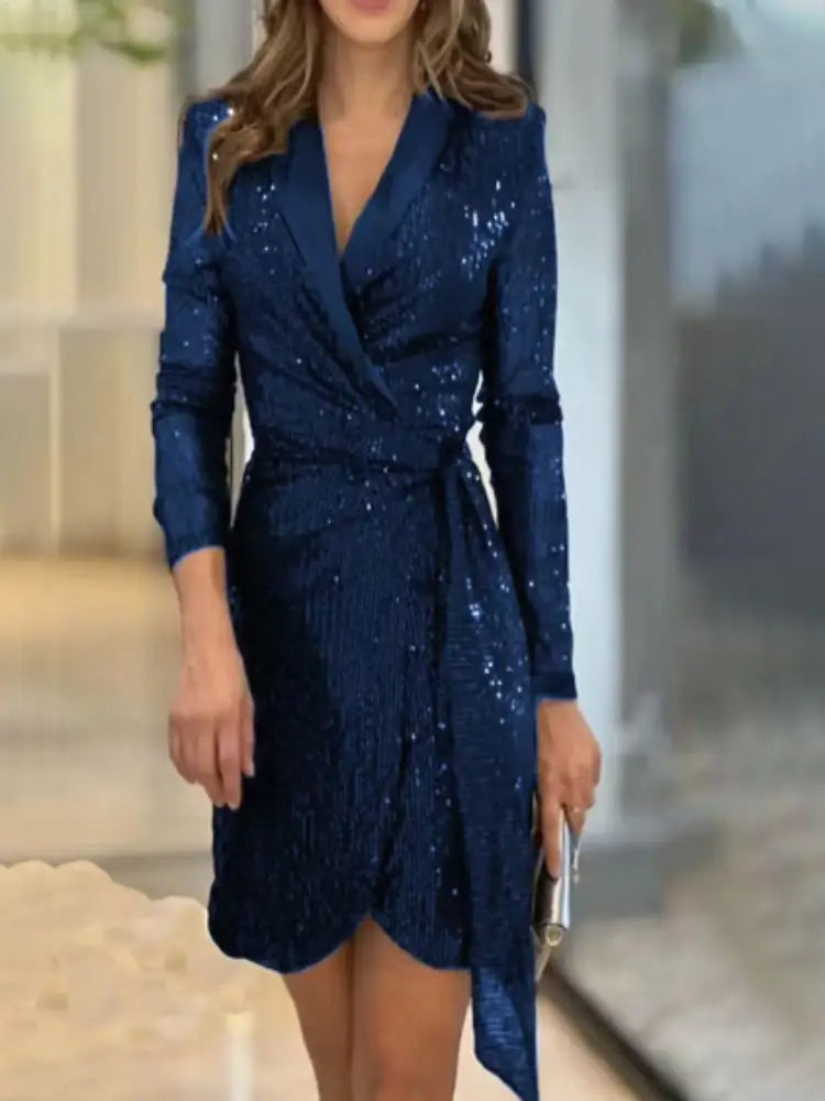 Amy Victoria | Elegant Dress with Full Sleeves