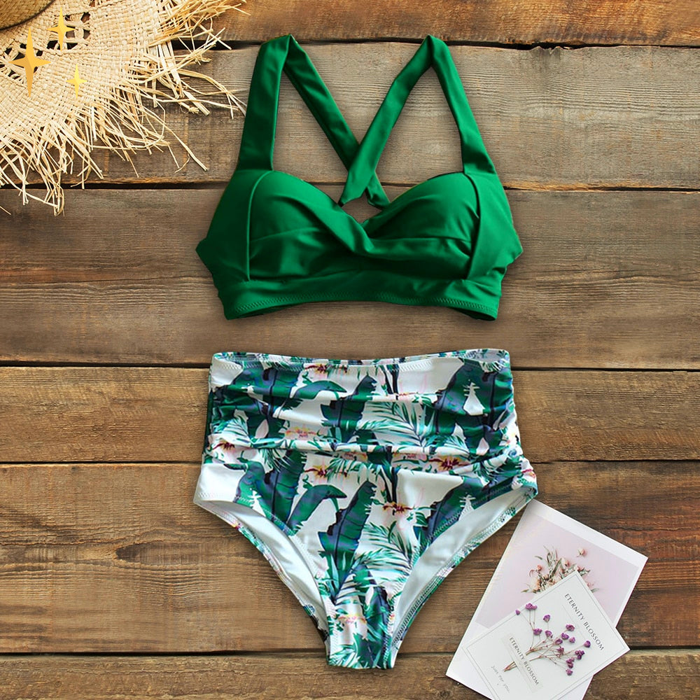 Amy Victoria | High Waist Bikini Set